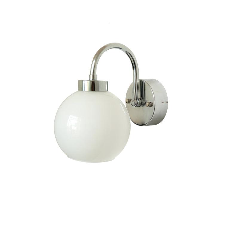 Loa Wall Lamp | Metal & Glass | Silver