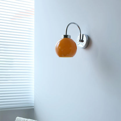 Loa Wall Lamp | Metal & Glass | Silver