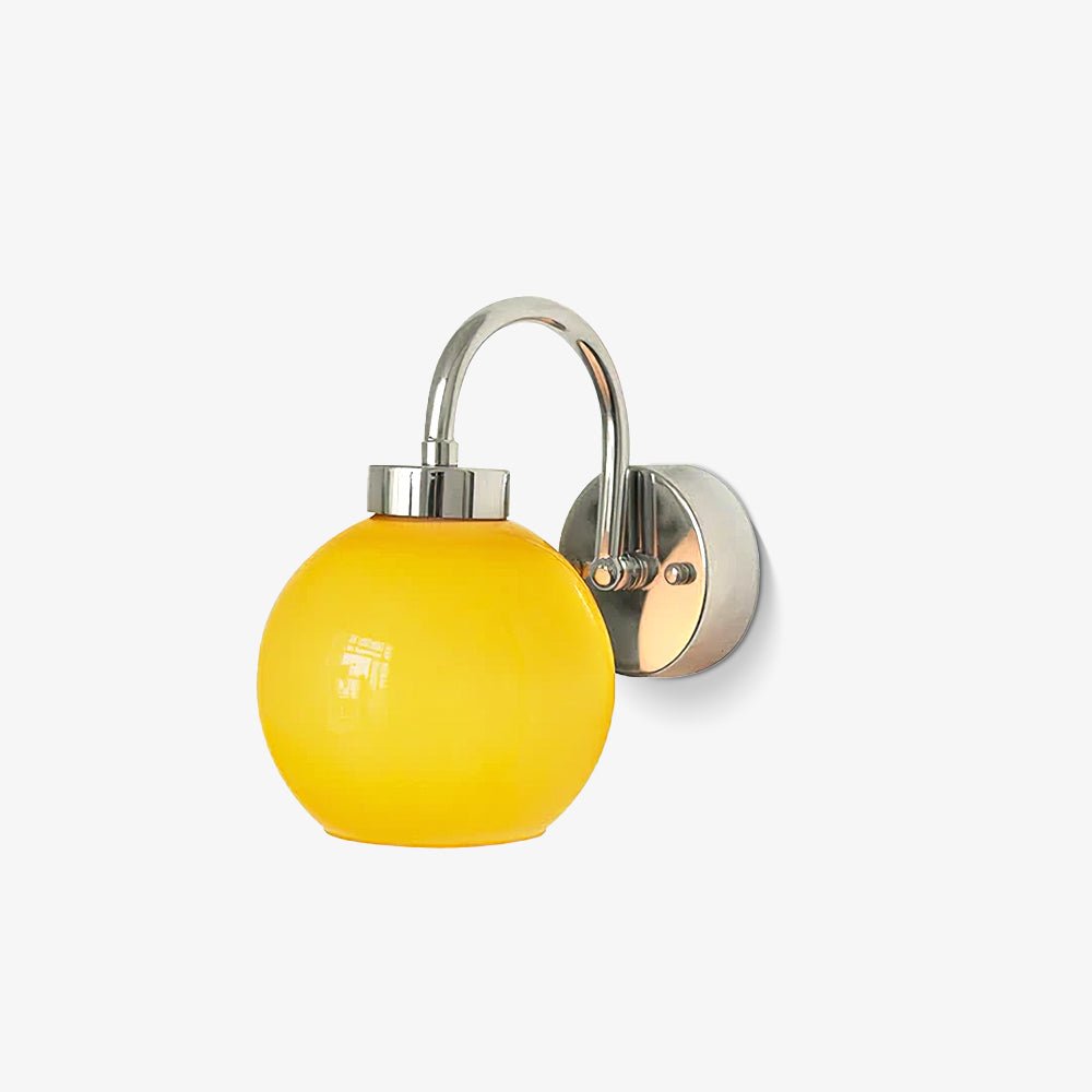 Loa Wall Lamp | Metal & Glass | Silver