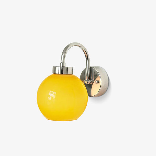 Loa Wall Lamp | Metal & Glass | Silver