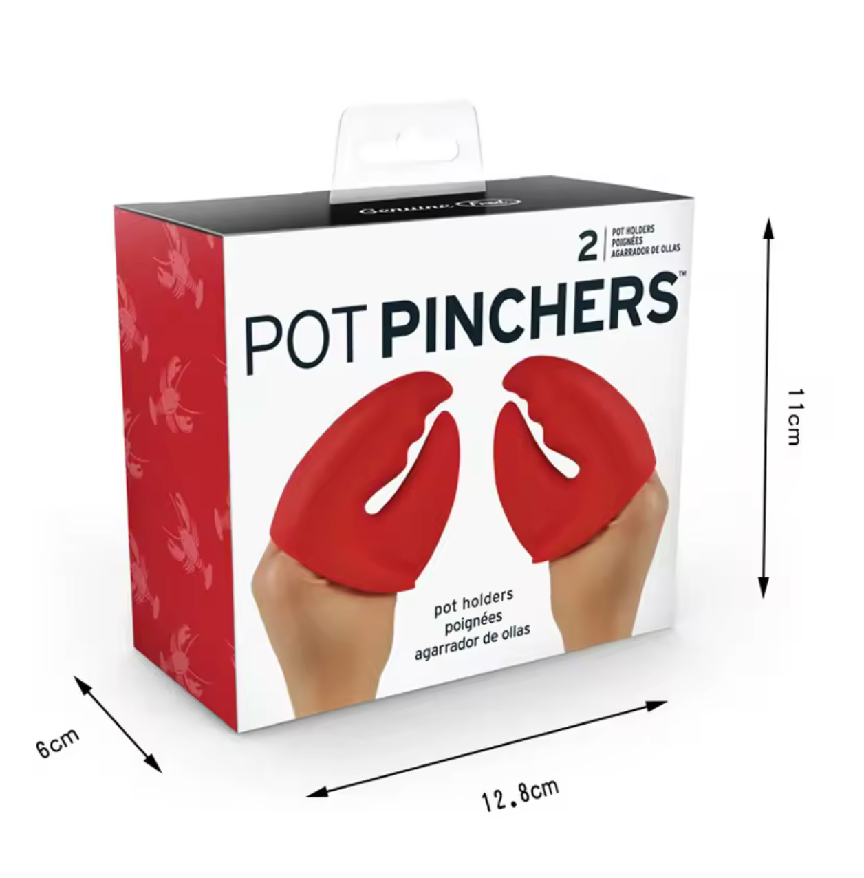 Lobster Shape Silicone Insulating Gloves