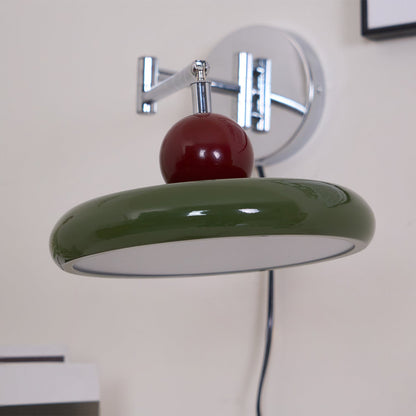 Lola Wall Lamp | Metal & Acrylic | Chrome or Green Finish