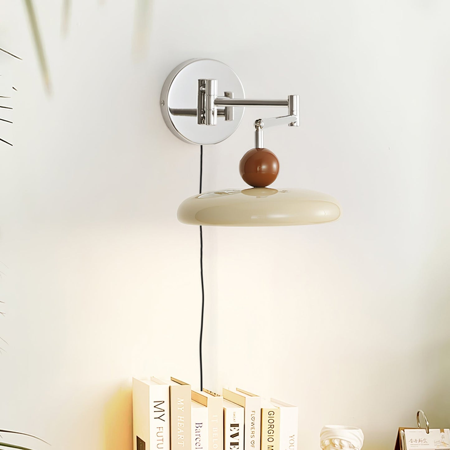 Lola Wall Lamp | Metal & Acrylic | Chrome or Green Finish