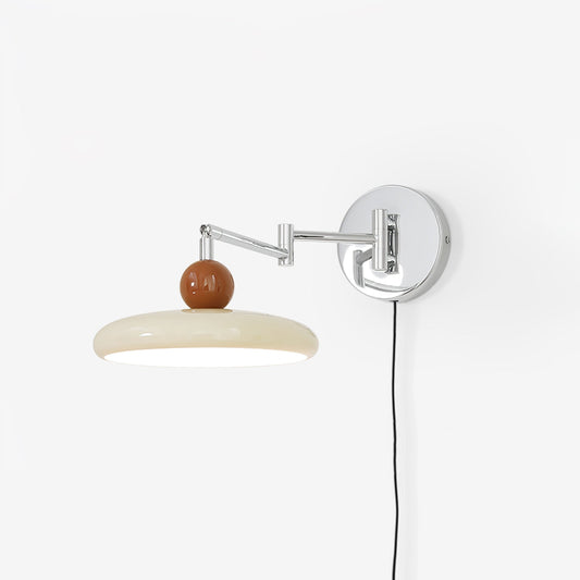 Lola Wall Lamp | Metal & Acrylic | Chrome or Green Finish