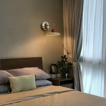 Lola Swing Arm Wall Lamp | Metal & Acrylic | Chrome or Green