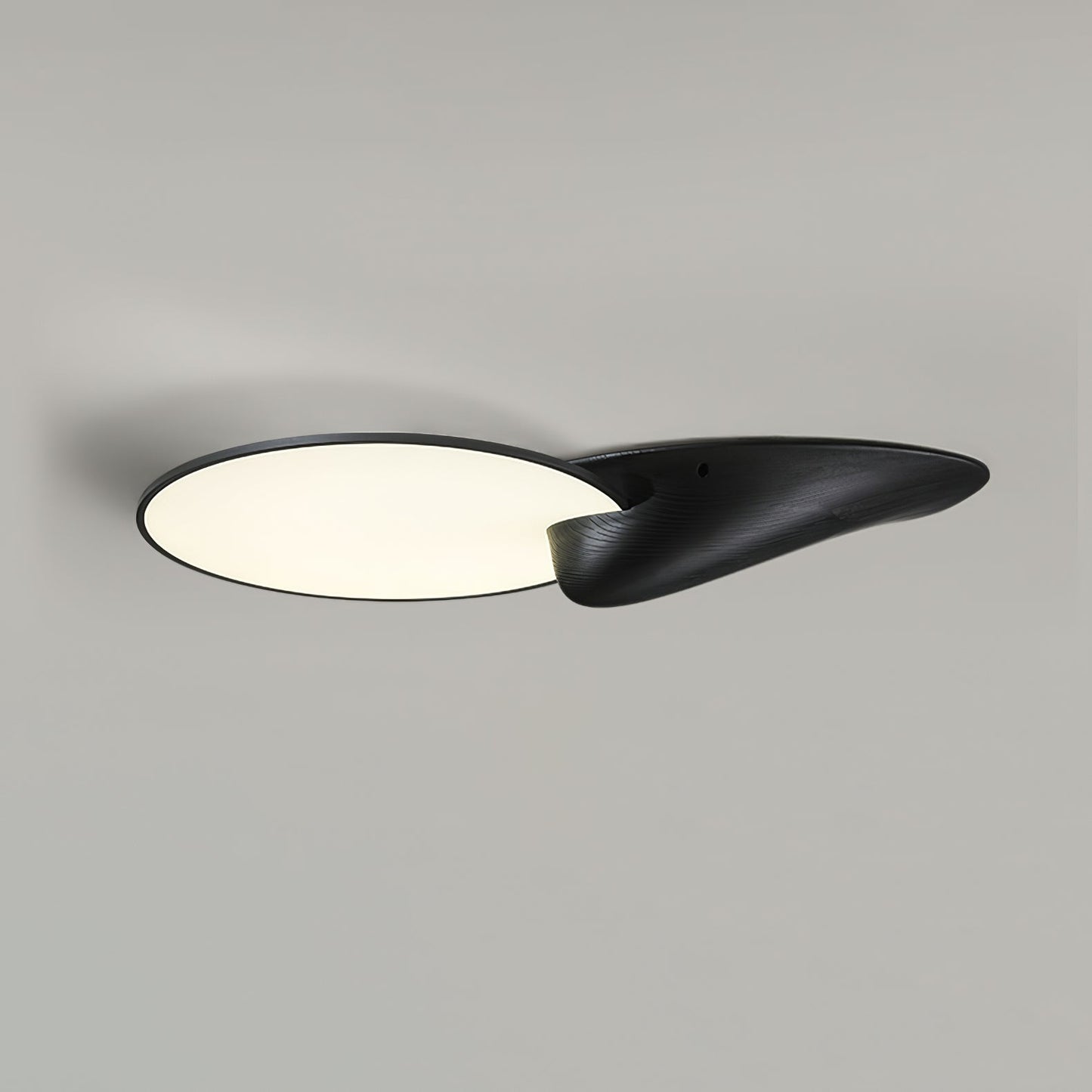 Lone Peak Ceiling Lamp | Wood, Metal, Acrylic | White, Black, Walnut Color