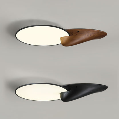 Lone Peak Ceiling Lamp | Wood, Metal, Acrylic | White, Black, Walnut Color