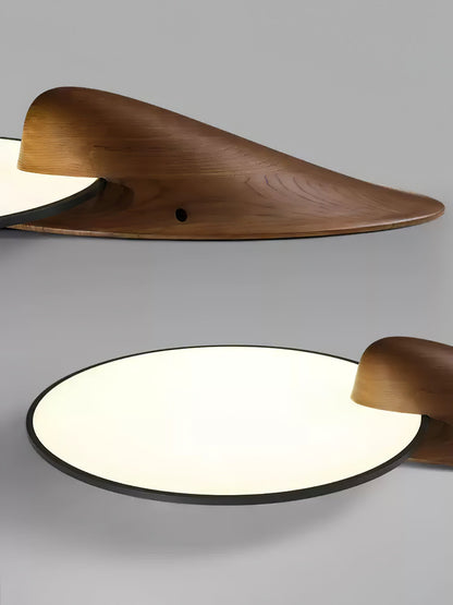 Lone Peak Ceiling Lamp | Wood, Metal, Acrylic | White, Black, Walnut Color
