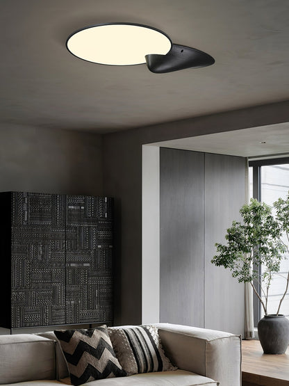 Lone Peak Ceiling Lamp | Wood, Metal, Acrylic | White, Black, Walnut Color