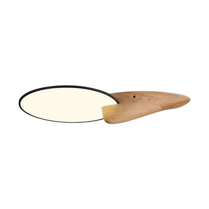 Lone Peak Ceiling Lamp | Wood, Metal, Acrylic | White, Black, Walnut Color
