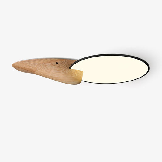 Lone Peak Ceiling Lamp | Wood, Metal, Acrylic | White, Black, Walnut Color