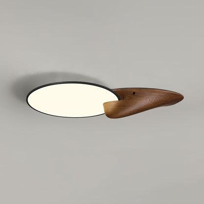 Lone Peak Ceiling Lamp | Wood, Metal, Acrylic | White, Black, Walnut Color