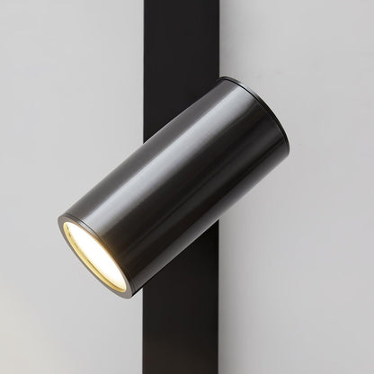 Long Arm Wall Light | Brass & Glass | White