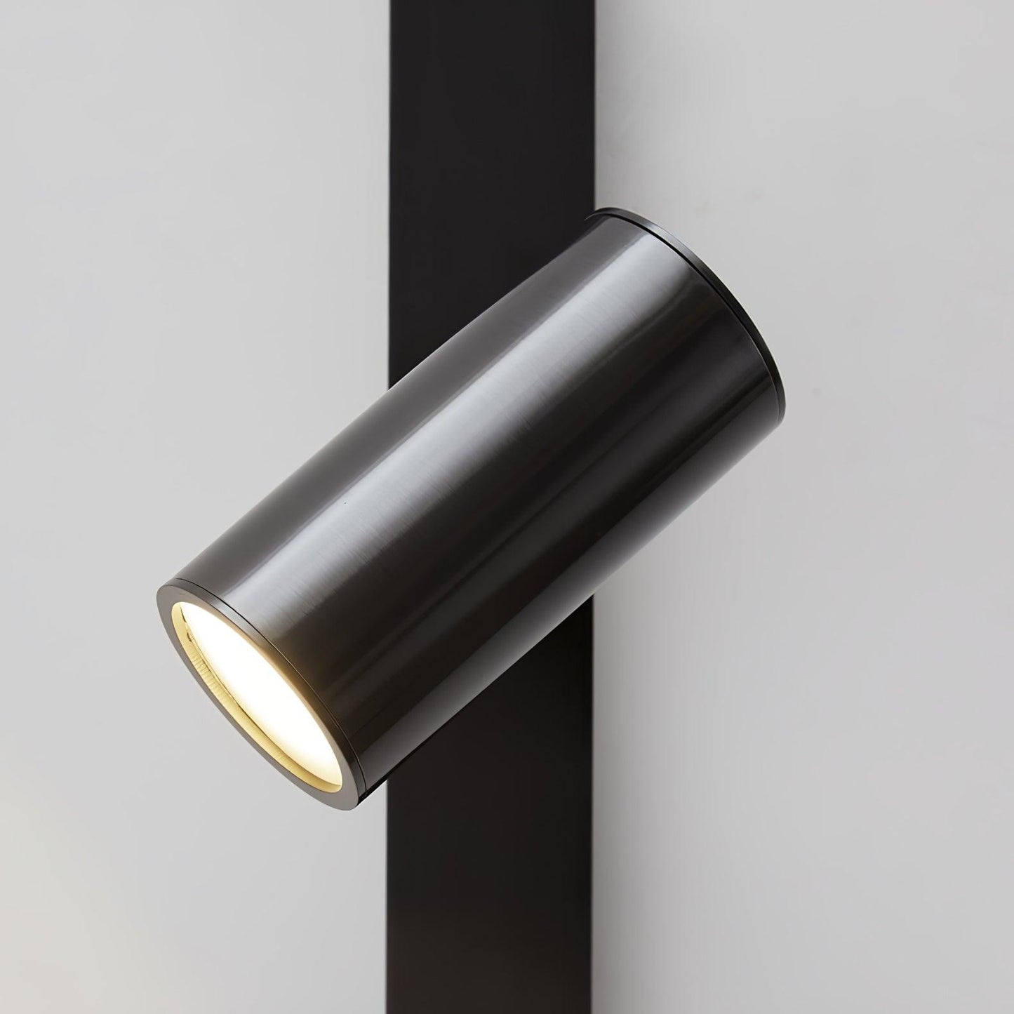 Long Arm Wall Light | Brass & Glass | White