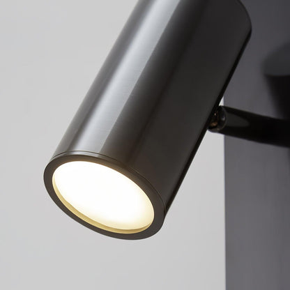 Long Arm Wall Light | Brass & Glass | White