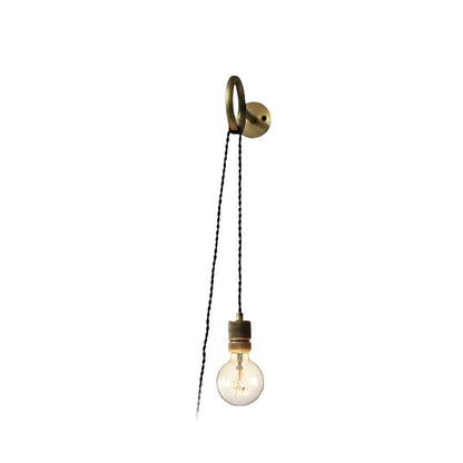 Loop Minimalist Wall Light | Metal & Glass | Copper