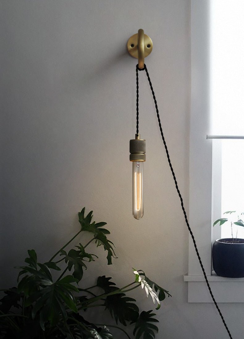 Loop Minimalist Wall Light | Metal & Glass | Copper