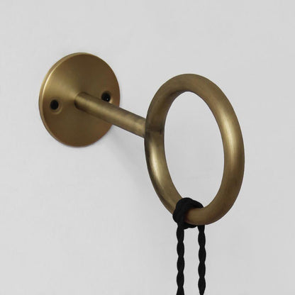 Loop Minimalist Wall Light | Metal & Glass | Copper