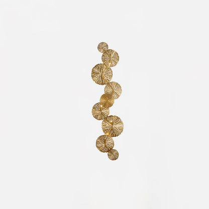 Lotus Leaf Wall Sconce | Brass | Gilded