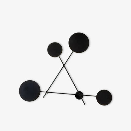 Lride Wall Lamp | Metal, Iron, Acrylic | Black, Gray + Black