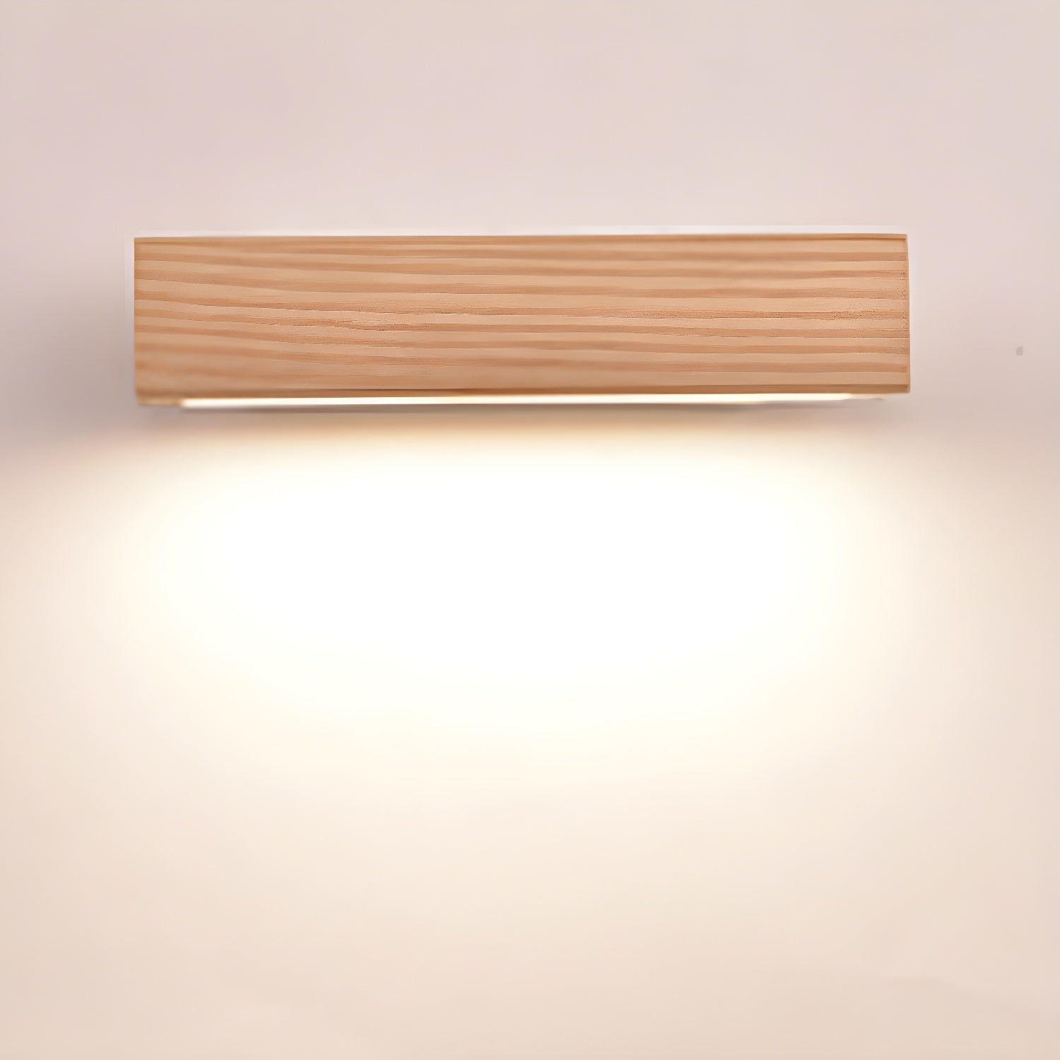 Luca Angle Wall Light | Modern Wood LED | White