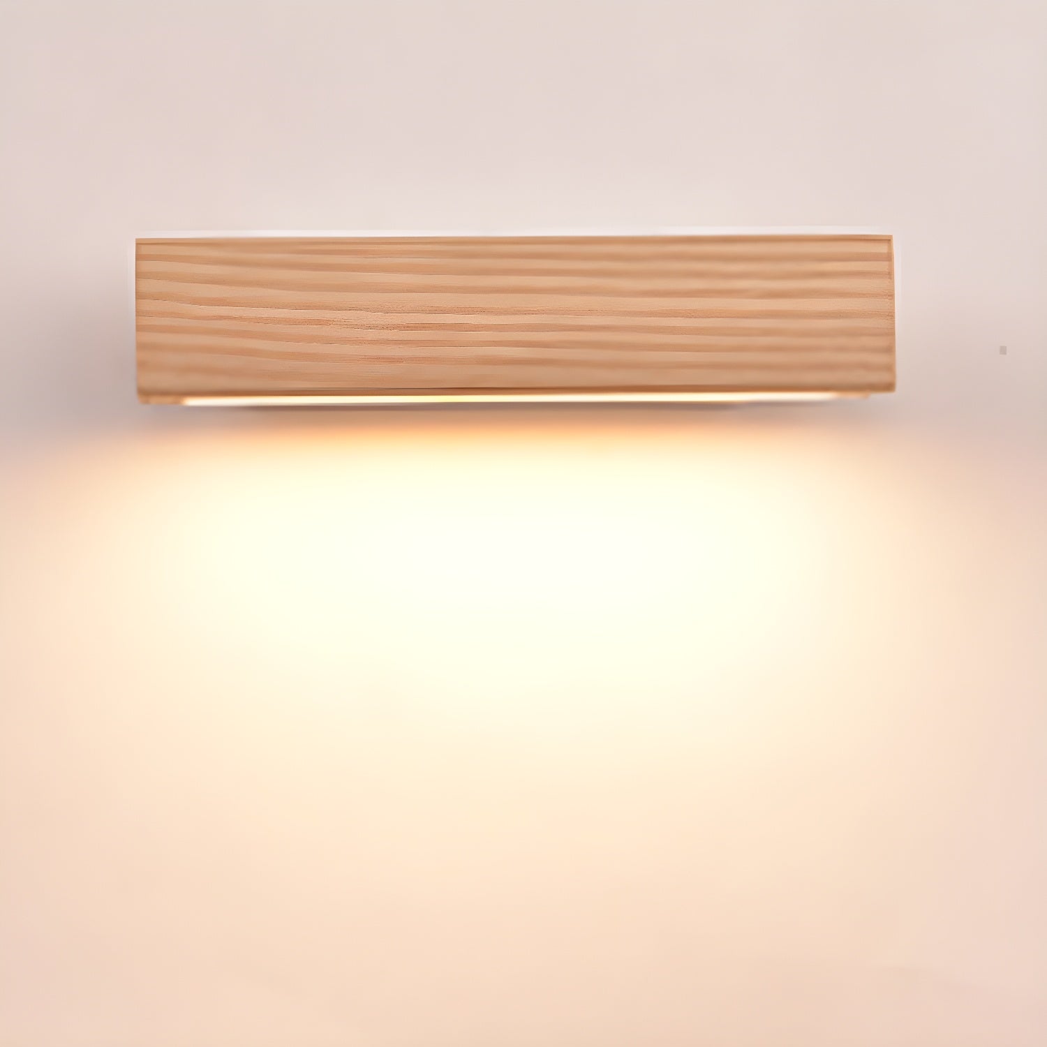 Luca Angle Wall Light | Modern Wood LED | White