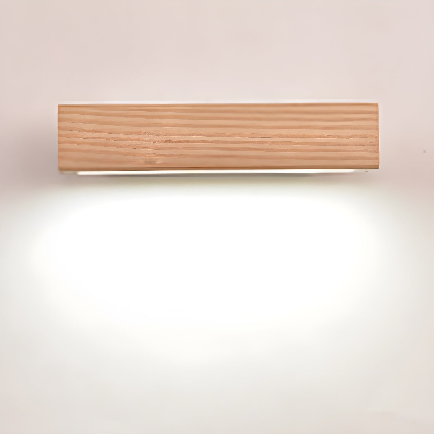 Luca Angle Wall Light | Modern Wood LED | White