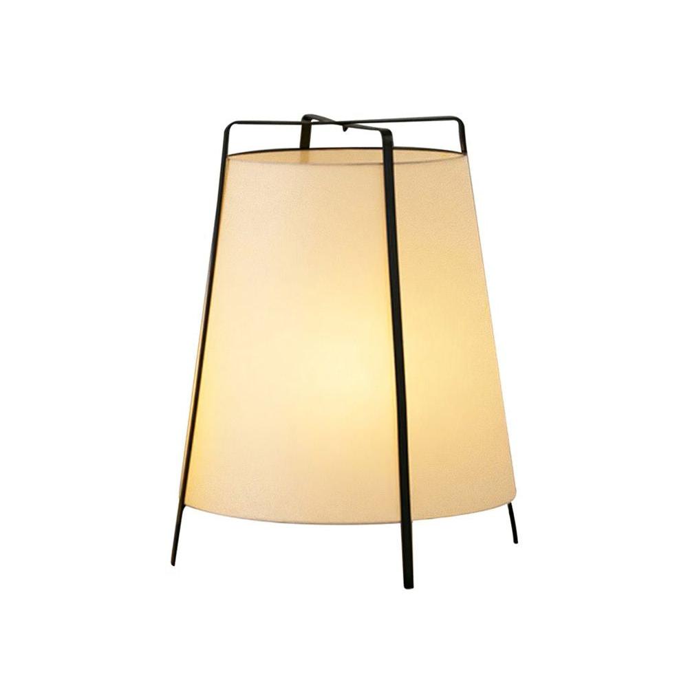 Luca Soft Glow Table Lamp | Fabric Shade | Black