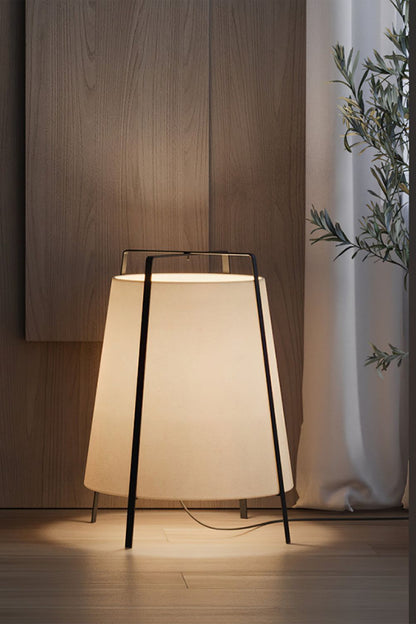 Luca Soft Glow Table Lamp | Fabric Shade | Black