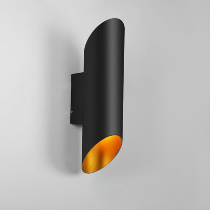 Lucide Quirijn Wall Lamp | Metal & Aluminum | Black & Gold