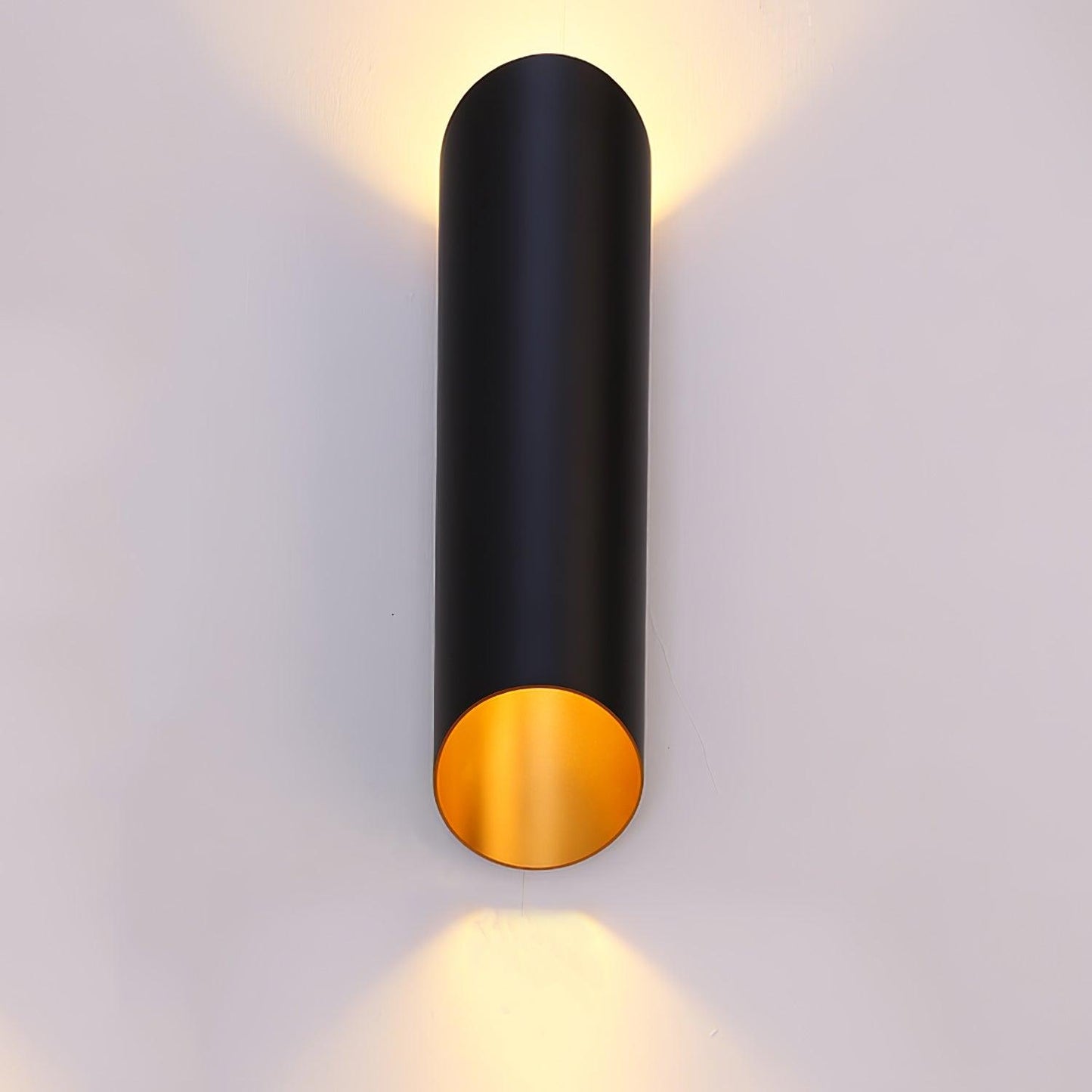 Lucide Quirijn Wall Lamp | Metal & Aluminum | Black & Gold