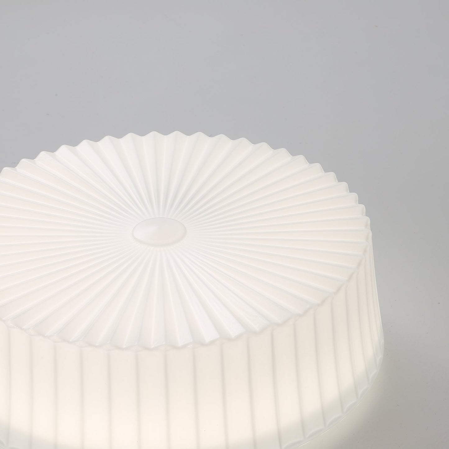 Lume Glass Ceiling Light | Metal & Glass | White