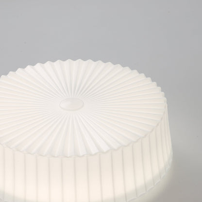 Lume Glass Ceiling Light | Metal & Glass | White
