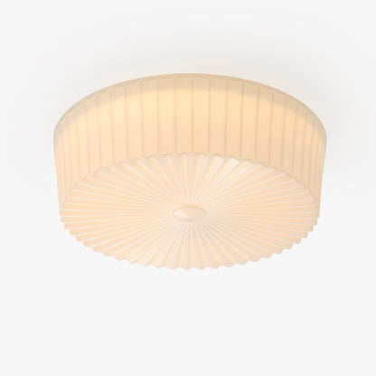 Lume Glass Ceiling Light | Metal & Glass | White