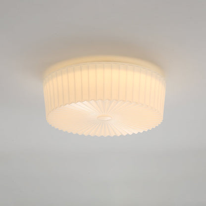 Lume Glass Ceiling Light | Metal & Glass | White