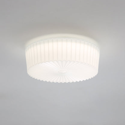 Lume Glass Ceiling Light | Metal & Glass | White