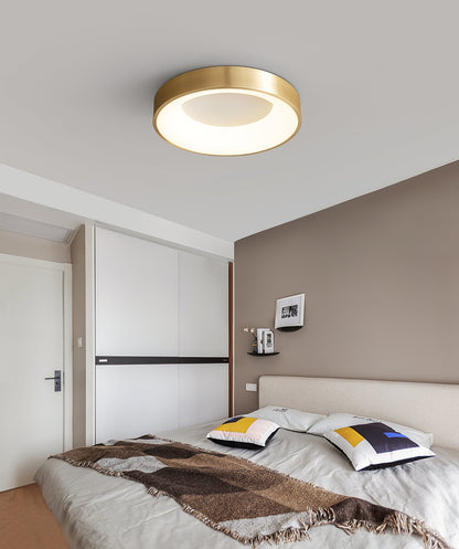 Lumenia Ceiling Light | Brass & Acrylic | Modern Design
