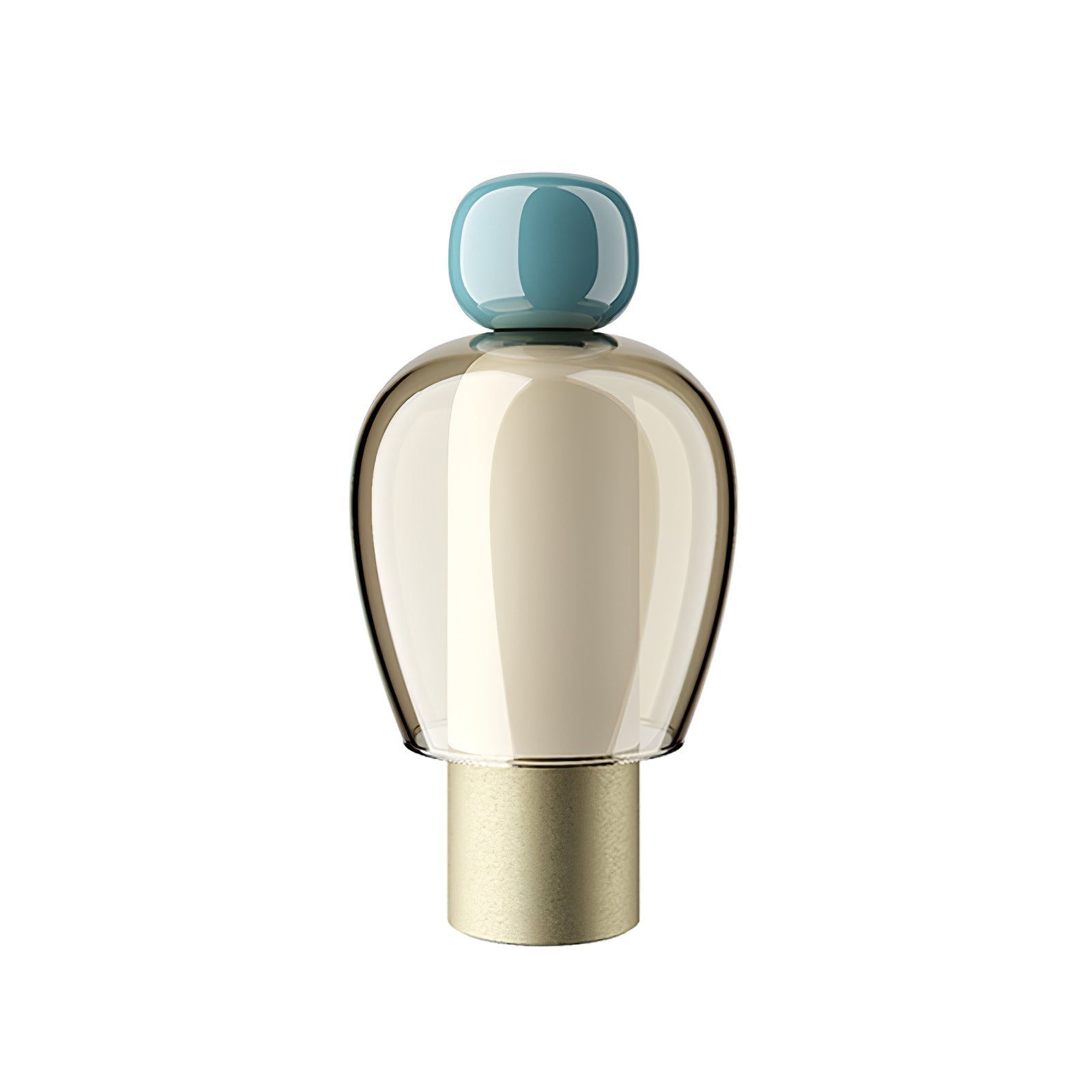 Lumina Joy Table Lamp | Metal & Glass | Blue, Pink, Green, Brown