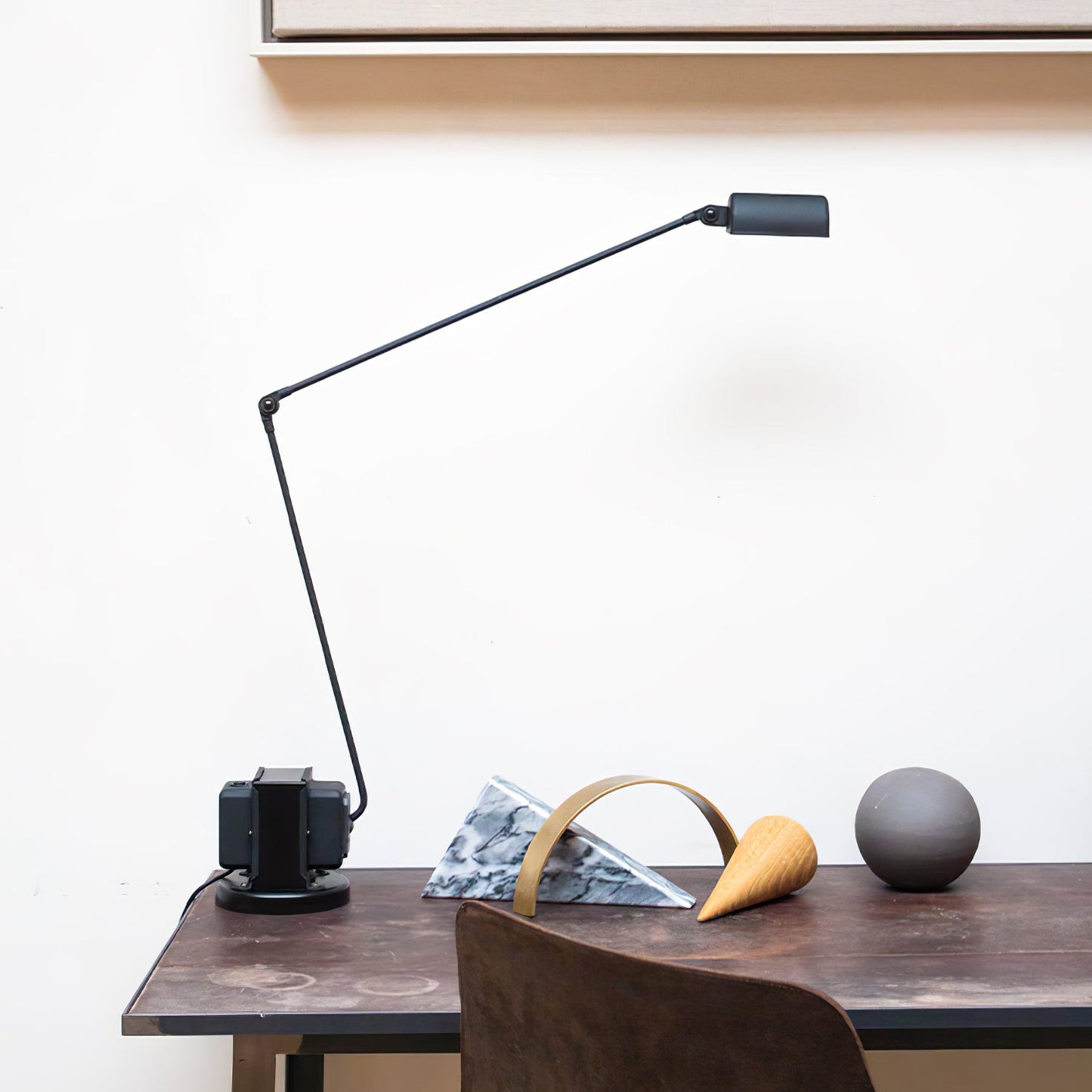 Dynamo Table Lamp | Rotating Diffuser | Dimmable LED