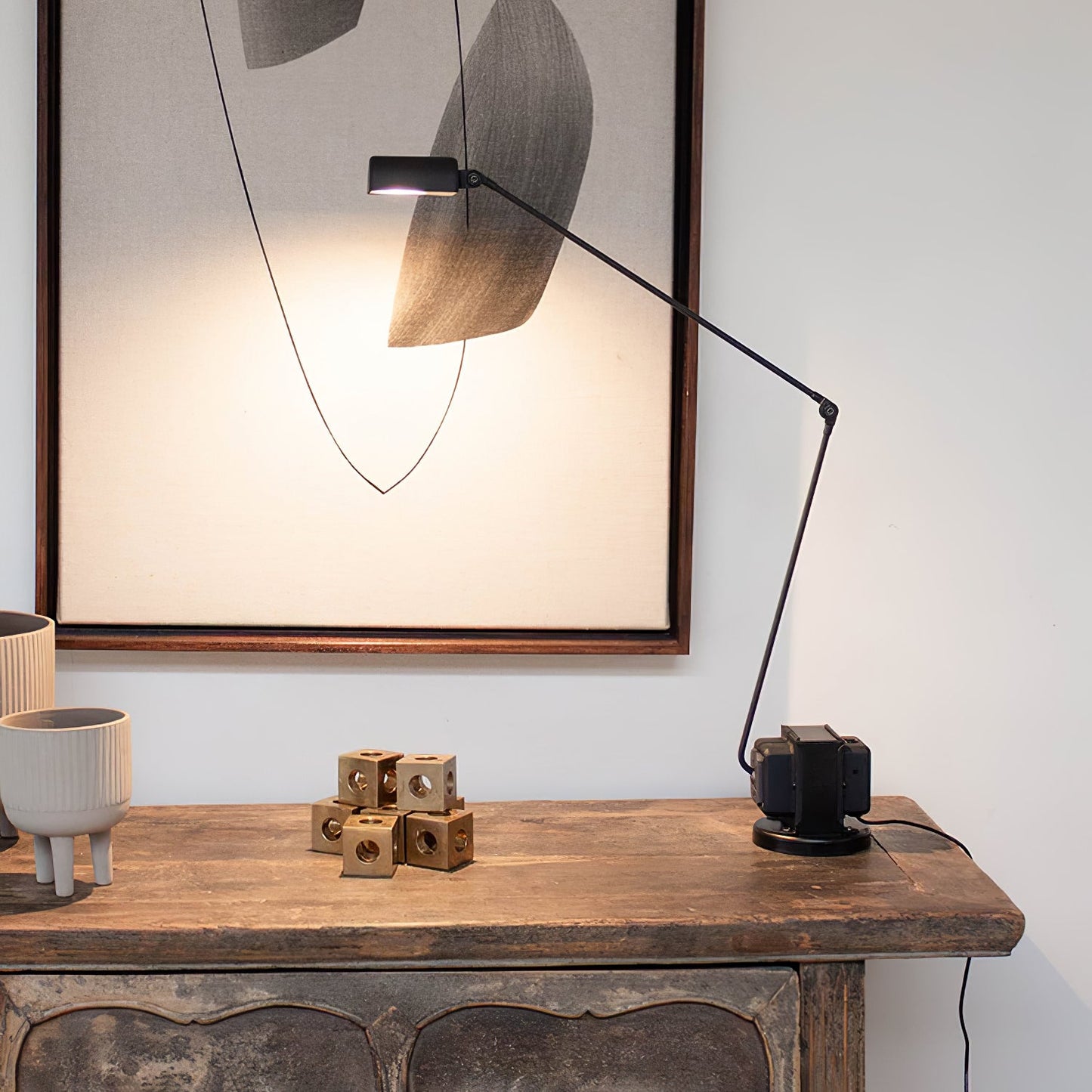 Dynamo Table Lamp | Rotating Diffuser | Dimmable LED
