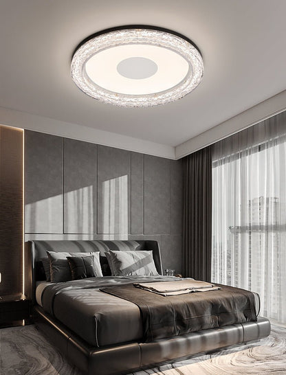 Lumora Resin Ceiling Light | Resin & Metal | Gold, Black, Clear