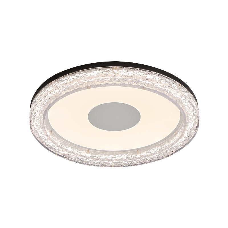 Lumora Resin Ceiling Light | Resin & Metal | Gold, Black, Clear