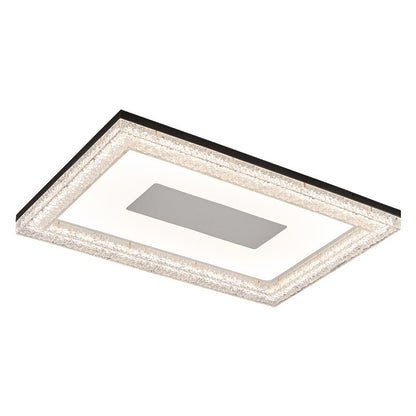 Lumora Resin Ceiling Light | Resin & Metal | Gold, Black, Clear