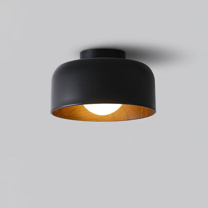 Lumosphere Ceiling Light | Metal, Glass | Wood Grain Hydrographics