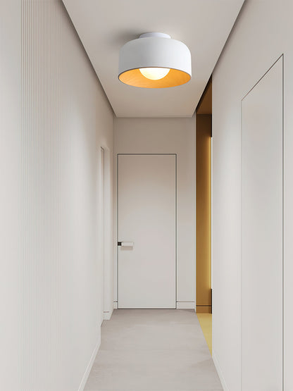 Lumosphere Ceiling Light | Metal, Glass | Wood Grain Hydrographics