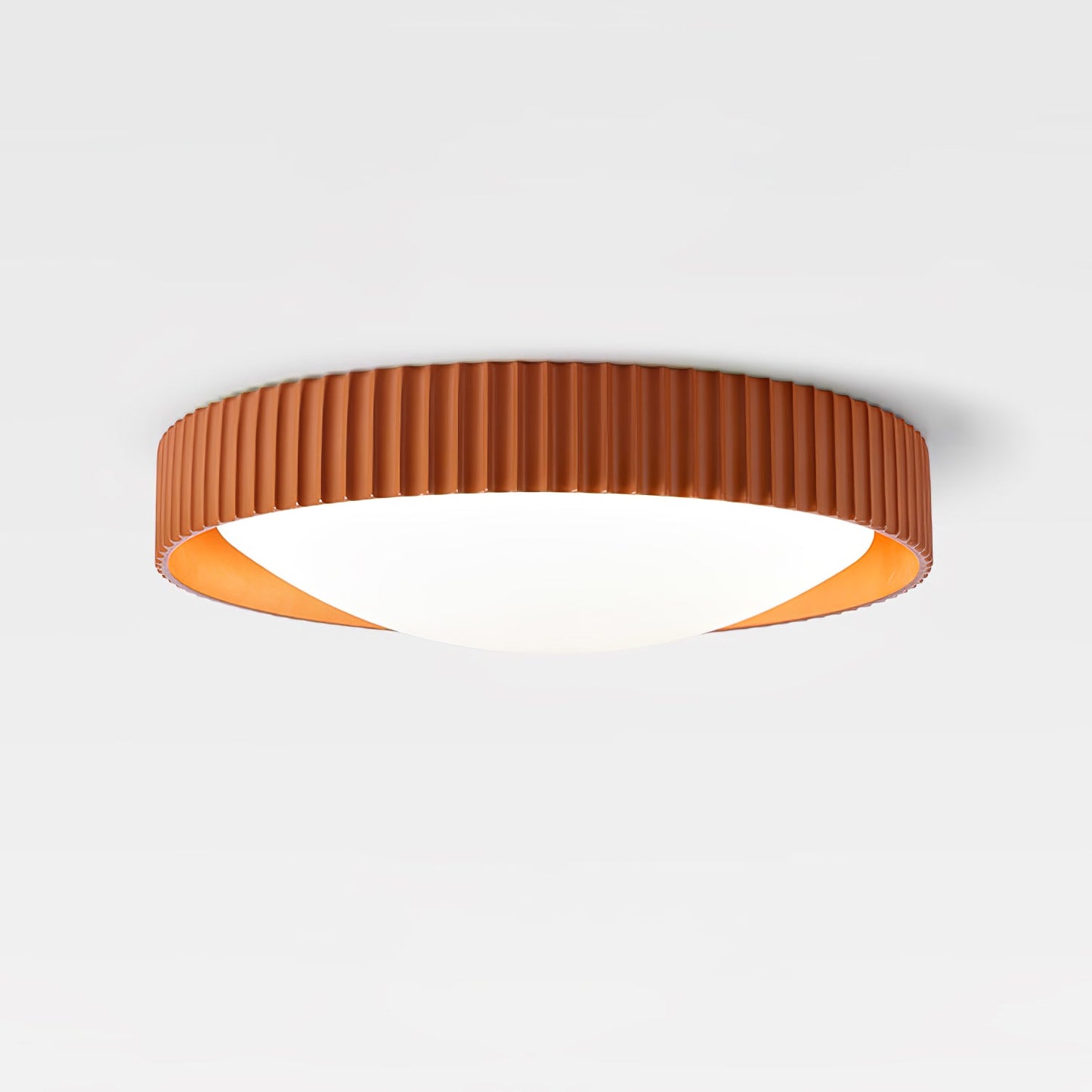 Lunaire Ceiling Light | Acrylic Shade | White