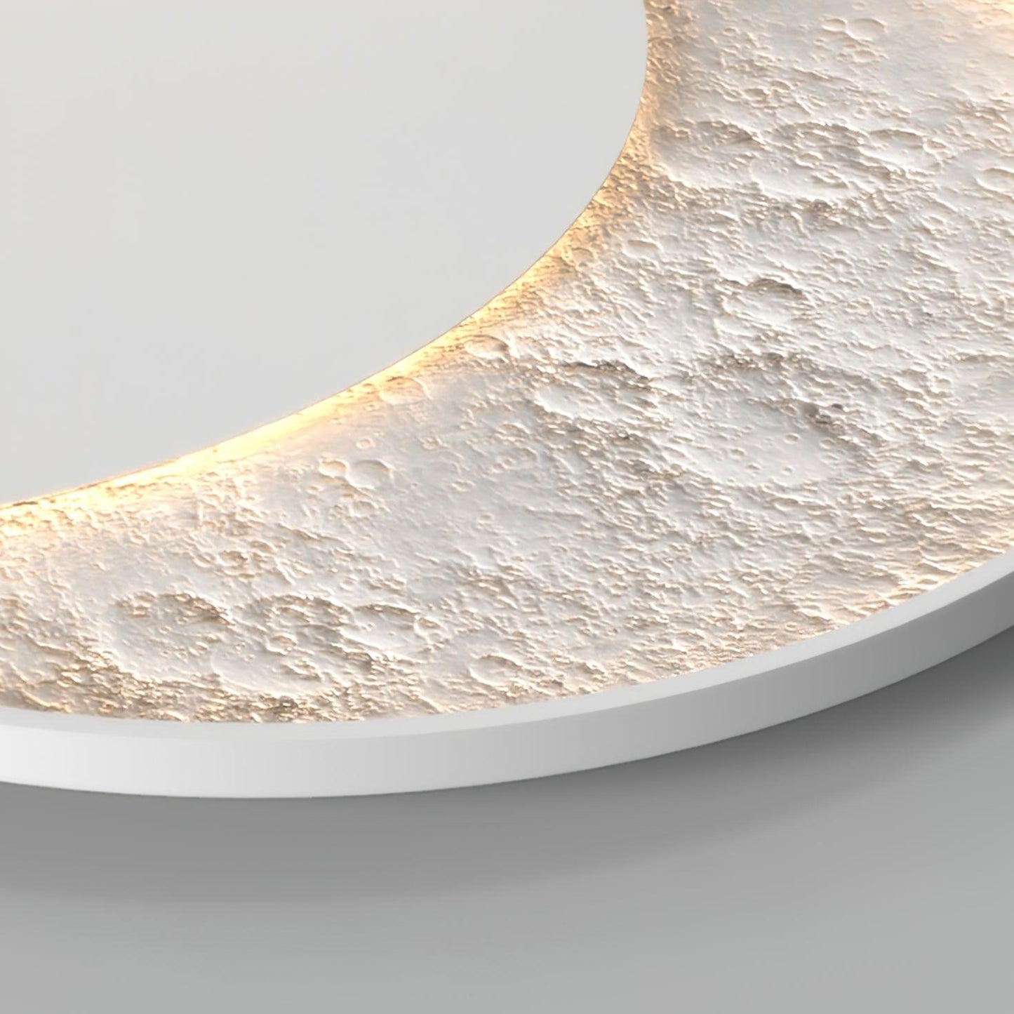 Lunar Led Ceiling Lamp | Aluminum Acrylic | White Black