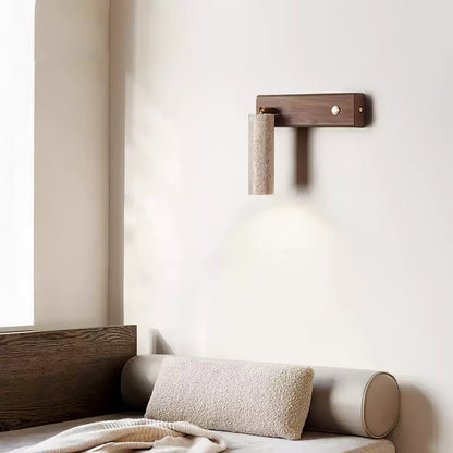 Lustra Torch Wall Lamp | Yellow Travertine | Indoor