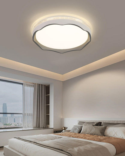 Lyric Ceiling Light | Acrylic & Metal | White or Black