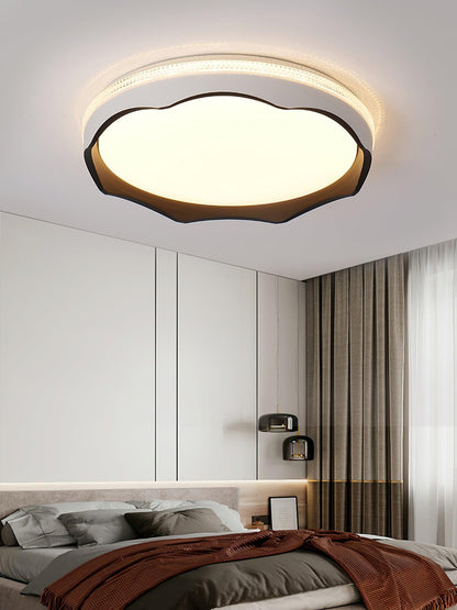Lyric Ceiling Light | Acrylic & Metal | White or Black